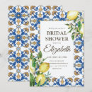 Search for mediterranean bridal shower invitations Modern