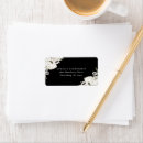 Search for floral white return address labels Greenery
