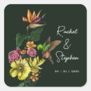 Search for hummingbirds wedding stickers Floral