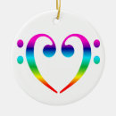 Search for instruments heart christmas tree decorations Band