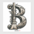 Search for b large stickers Vintage