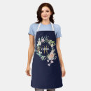 Search for navy blue and gold aprons Girly