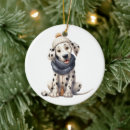 Search for dalmatian christmas tree decorations Animal