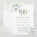 Search for online 30th birthday invitations Botanical