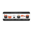 Search for seaweed return address labels Cute