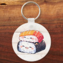 Search for sushi key rings Adorable