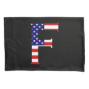 Search for stars and stripes pillowcases America