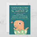 Search for hatching dinosaur invitations Green