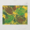 Search for abstract trees postcards Green