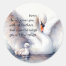 Search for psalm 91 stickers Under his wings