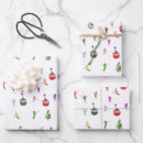 Search for skiers wrapping paper Winter