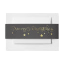 Search for christmas invitation belly bands Elegant