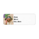 Search for skull and crossbones return address labels Jolly roger