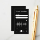 Search for music lover invitations Black