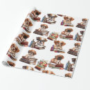 Search for book wrapping paper Illustration