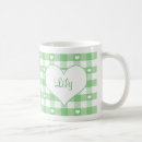 Search for gingham coffee mugs Heart