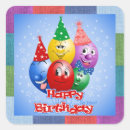 Search for funny happy birthday stickers Colourful