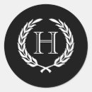 Search for black laurel wreath stickers Elegant