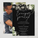 Search for evening party invitations String lights