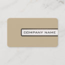 Search for khaki business cards Professional
