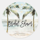 Search for palm tree bridal shower stickers Modern