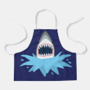 Search for great white shark aprons Funny
