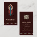 Search for tribal business cards Geometric