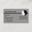 Search for chinese medicine business cards Acupuncture