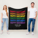 Search for transgender blankets Rainbow