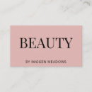 Search for esthetician business cards Cosmetologist