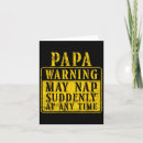 Search for warning to cards Dad