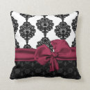 Search for black white bow cushions Chic