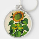 Search for sunflower wedding key rings Floral
