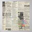 Search for vintage newspaper posters Advertising