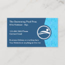 Search for pool business cards Unique