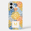 Search for orange yellow iphone cases Mid century modern