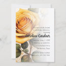 Search for yellow rose birthday invitations Roses