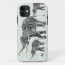 Search for floral elephant iphone cases White