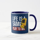 Search for gamer for life mugs Funny