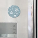 Search for red white grey magnets Snowflakes