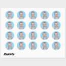 Search for baby face stickers Birthday