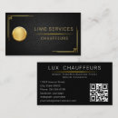 Search for limousine business cards Professional