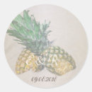 Search for pineapple wedding stickers Elegant