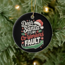 Search for worker christmas tree decorations Funny