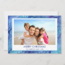 Search for hawaiian photo christmas cards Blue
