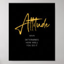 Search for attitude quote posters Success