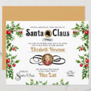 Search for santa claus party stationery Watercolor