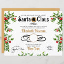 Search for santa claus party stationery North pole