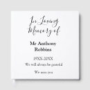 Search for in loving memory guest books Funeral keepsake