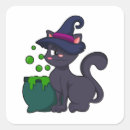 Search for witchs cat stickers Kitten